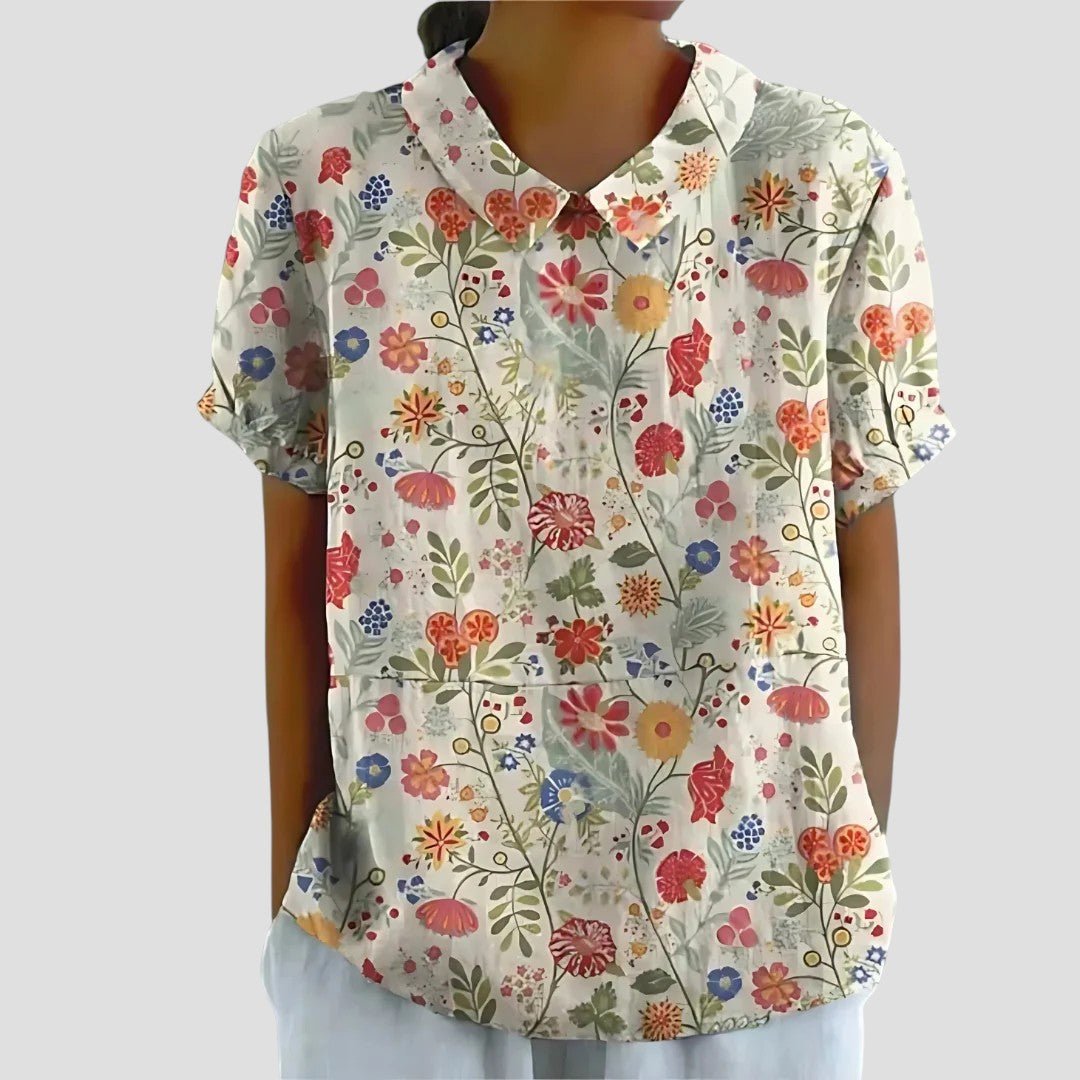 ALESSIA | LINEN BLOUSE - WeWoman