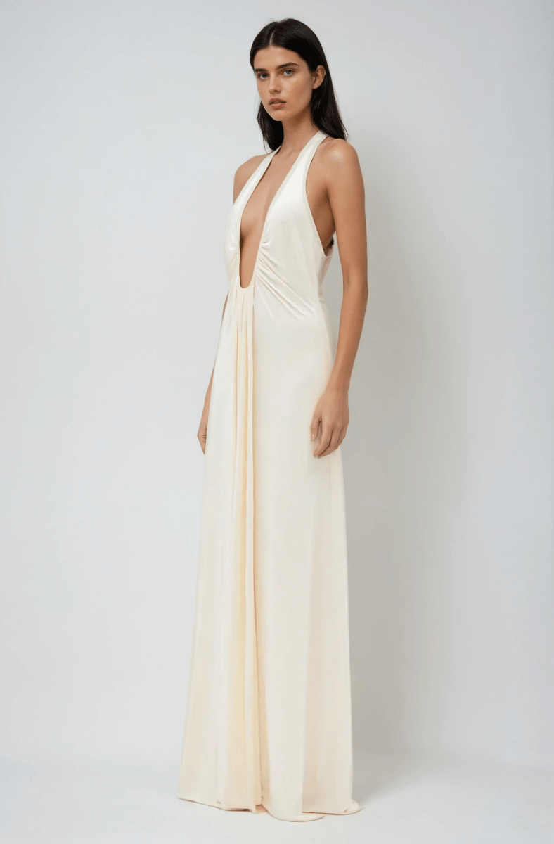 ALTHEA – Cupro Maxi Dress - WeWoman
