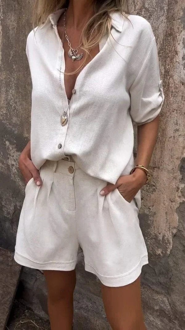 Ciara | Breezy Linen Set - WeWoman