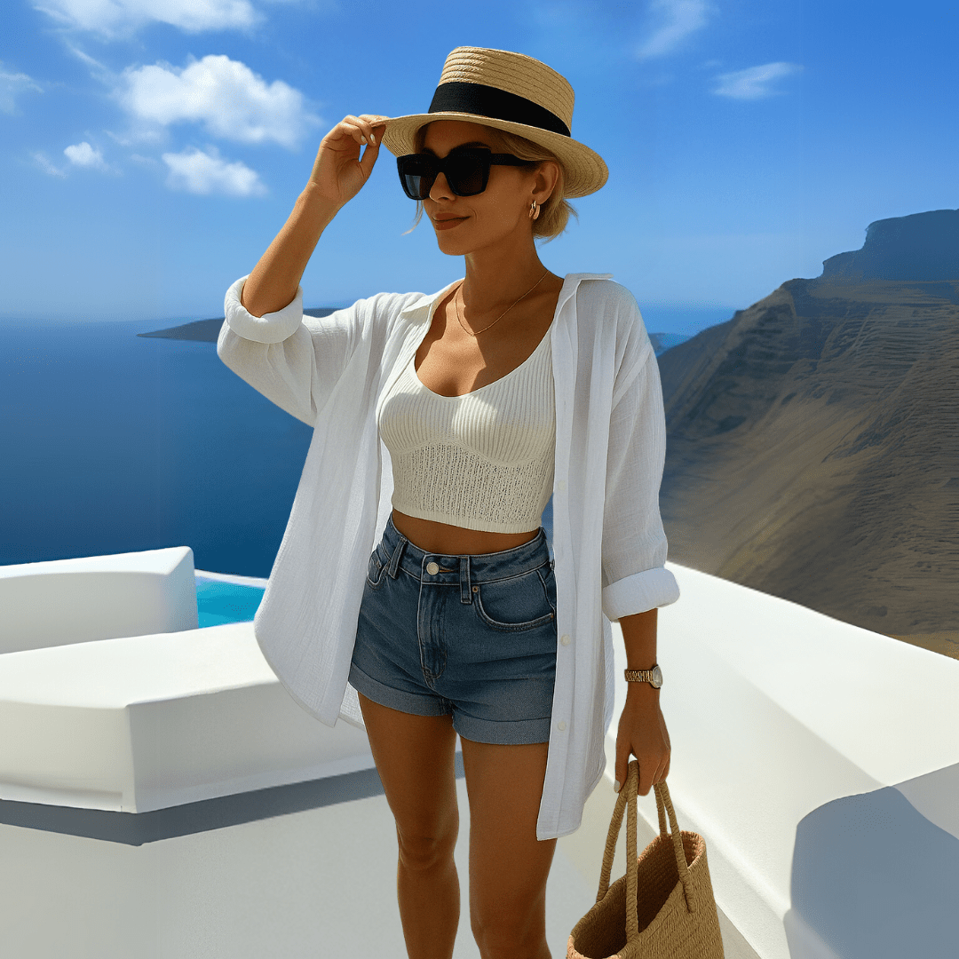 Mikaela™ | Ibiza Style Casual Blouse - WeWoman
