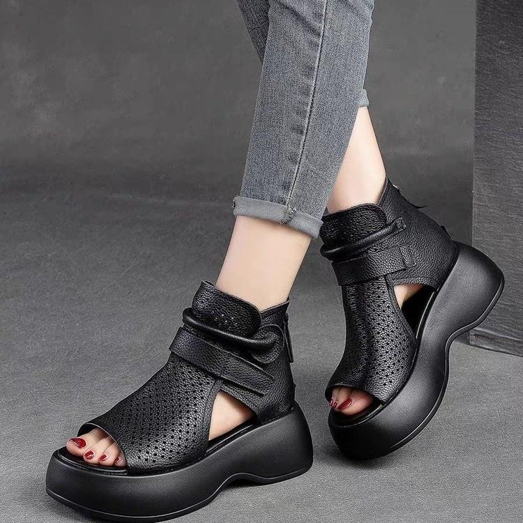 SoftStep Leather Comfort Shoes - WeWoman